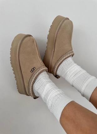 Уггі уги угг Чорні вєтнамки ugg шкіра w5 р35-36 нові premium4 фото