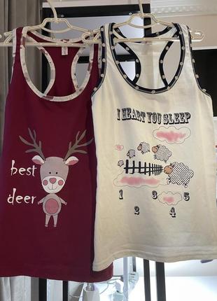 Котонові майки котонові футболки для дівчинки 11-15 років в ідеальному стані