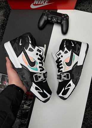 Чоловічі кросівки nike air trainer 1 sp black white