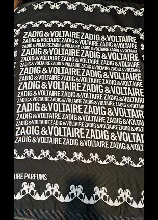 Большой платок бренда  zadig & voltaire2 фото