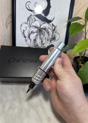 Тату машинка cheyenne hawk pen з блоком живлення critical та педаллю