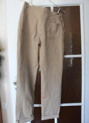 Бежевые джинсы штаны стрейч escada sport оригинал2 фото