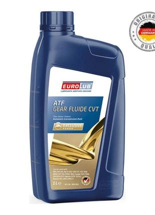 Трансмиссионное масло eurolub gear fluide cvt 1л dm-11