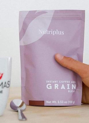 Кава з меленим ячменем та житом nurtricoffee nutriplus , 100 г