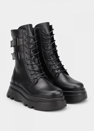 Braska кожаные ботинки