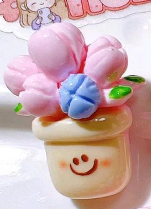 Мультяшні магніти на холодильник, прикольні магніти, магніт букет тюльпанів