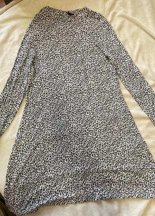 Платье леопард