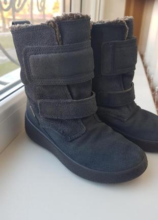 Зимние сапоги ecco, gore-tex 28 размер