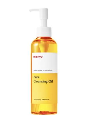 Гидрофильная маселка manyo pure cleansing oil