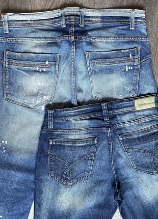Джинсы р. 33/34 (l) calvin klein andre tan (оригинал) мужские