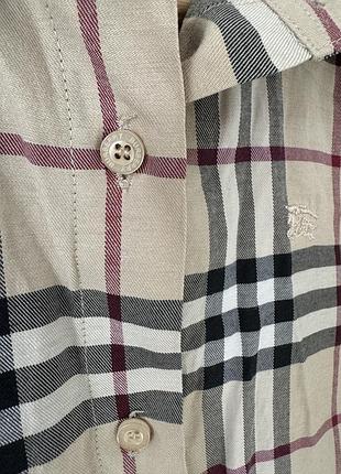 Рубашка в клетку burberry женская рубашка по фигуре в2 фото