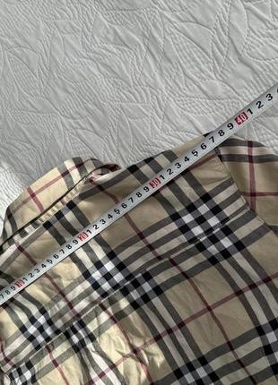 Рубашка в клетку burberry женская рубашка по фигуре в9 фото