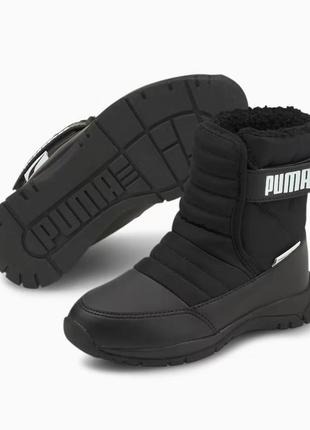 Чобітки, ботінки puma - nieve winter kids' boots, 33 рoзм. (us 2)