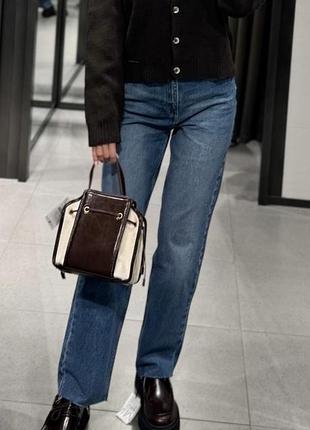 Zara джинси прямі
