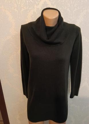 Удлиненный свитер гольф