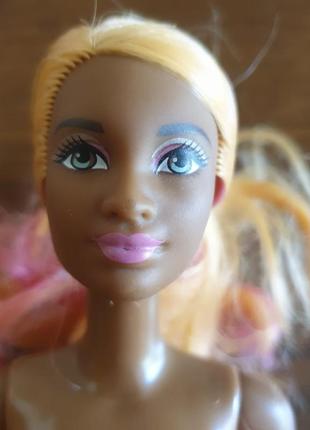 Barbie барбі лялька русалонька з дримпрії жовте волосся4 фото