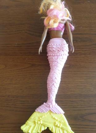 Barbie барбі лялька русалонька з дримпрії жовте волосся3 фото