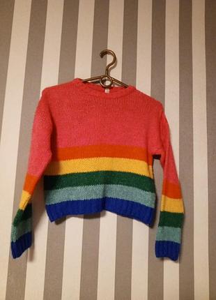 Свитер детский, теплый мирер, свитер для девушек,дитская кофта.