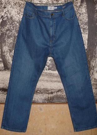 "m&s-collection"regular. w42 l31 пояс-107-108см.брендовые,качественные джинсы оригинал!как новые!