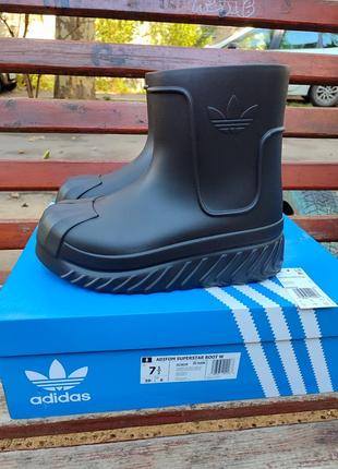 Новые женские резиновые ботинки сапоги adidas adifom superstar boot ig3029 оригинал! 36 39 40 40.5