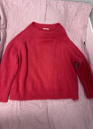Свитер теплый. пушистый) oversize