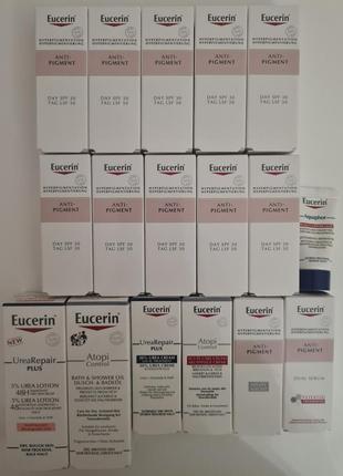 Набор дневной крем против пигментации кожи eucerin anti-pigment spf 30+
