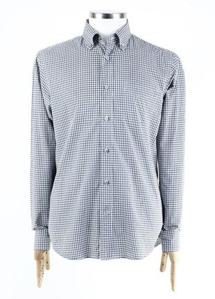 Zegna sport рубашка в клетку