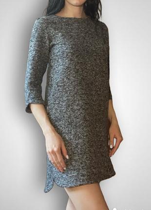 Сукня сіра міні