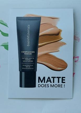 Набір пробників тонального bareminerals complexion rescue® natural matte tinted moisturizer