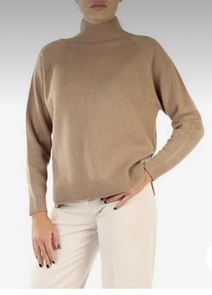 Светер базовый оверсайз бежевый new look, свечер мягко стильный new look