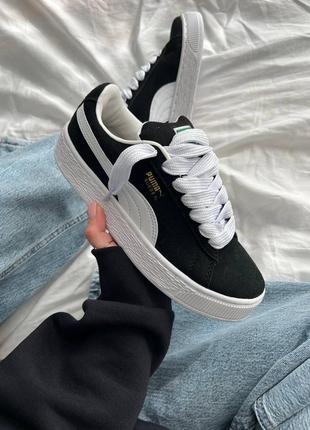 Puma suede xl женские кроссовки