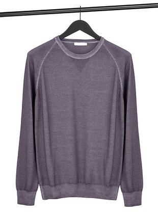 Мериносовый джемпер umberto vallati italy оригинал