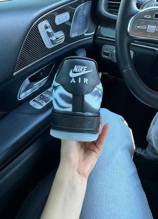 Кроссовки nike air force 1 low '07 qs black skeleton4 фото