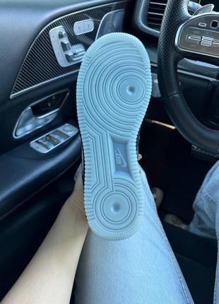 Кроссовки nike air force 1 low '07 qs black skeleton5 фото