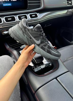 Кроссовки nike v2k run triple black dark smoke grey