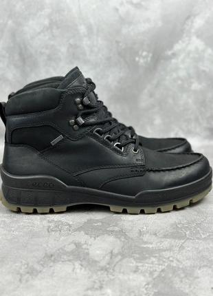 Ecco gore tex мужские кожаные ботинки оригинал