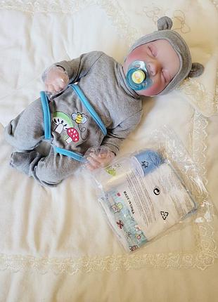 43 см кукла младенец reborn, мальчик