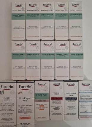 Набір заспокійливий зволожуючий крем для проблемної шкіри eucerin dermopure adjunctive soothingcream