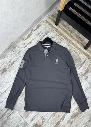 Поло с длинным рукавом uspa