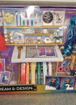 Лялька rainbow high skyler dream design рейнбоу хай скайлер дизайнер10 фото