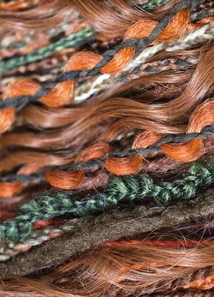 Комплект де кос, кудрей, дред