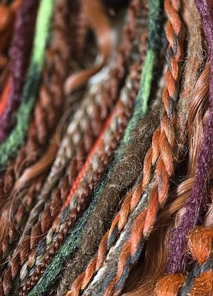 Комплект де кос, кудрей, дред