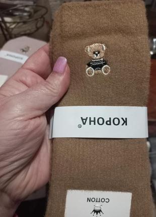 Шерстяные высокие носки. невероятно мягкие и нежные на ощупь размер 36-41.5 фото