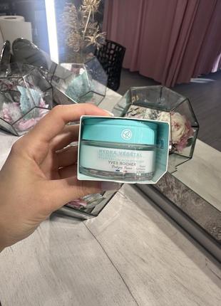 Гель-крем yves rocher hydra vegetal інтенсивне зволоження 48 годин 50мл
