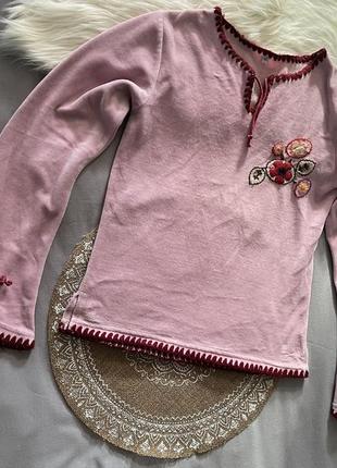 Флисовая пижама детская размер 152