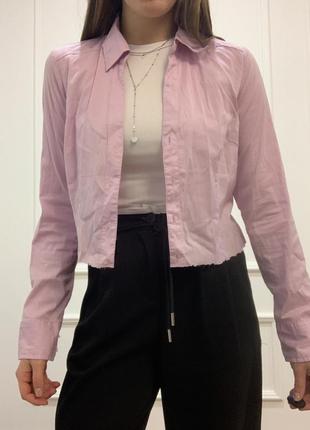 Сорочка укорочена рожева