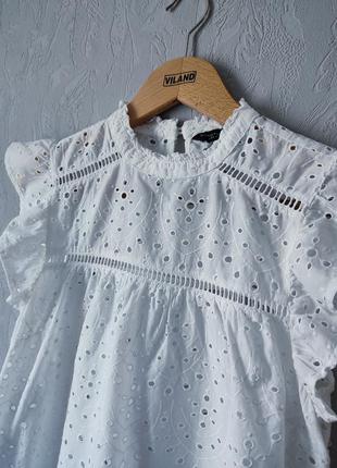 Белая красивая блуза dorothy perkins2 фото