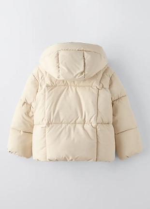 Куртка пуховик zara 2