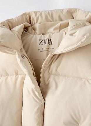 Куртка пуховик zara 3
