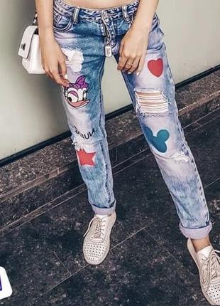 Джинси на дівчинку 152-158 см (хс)